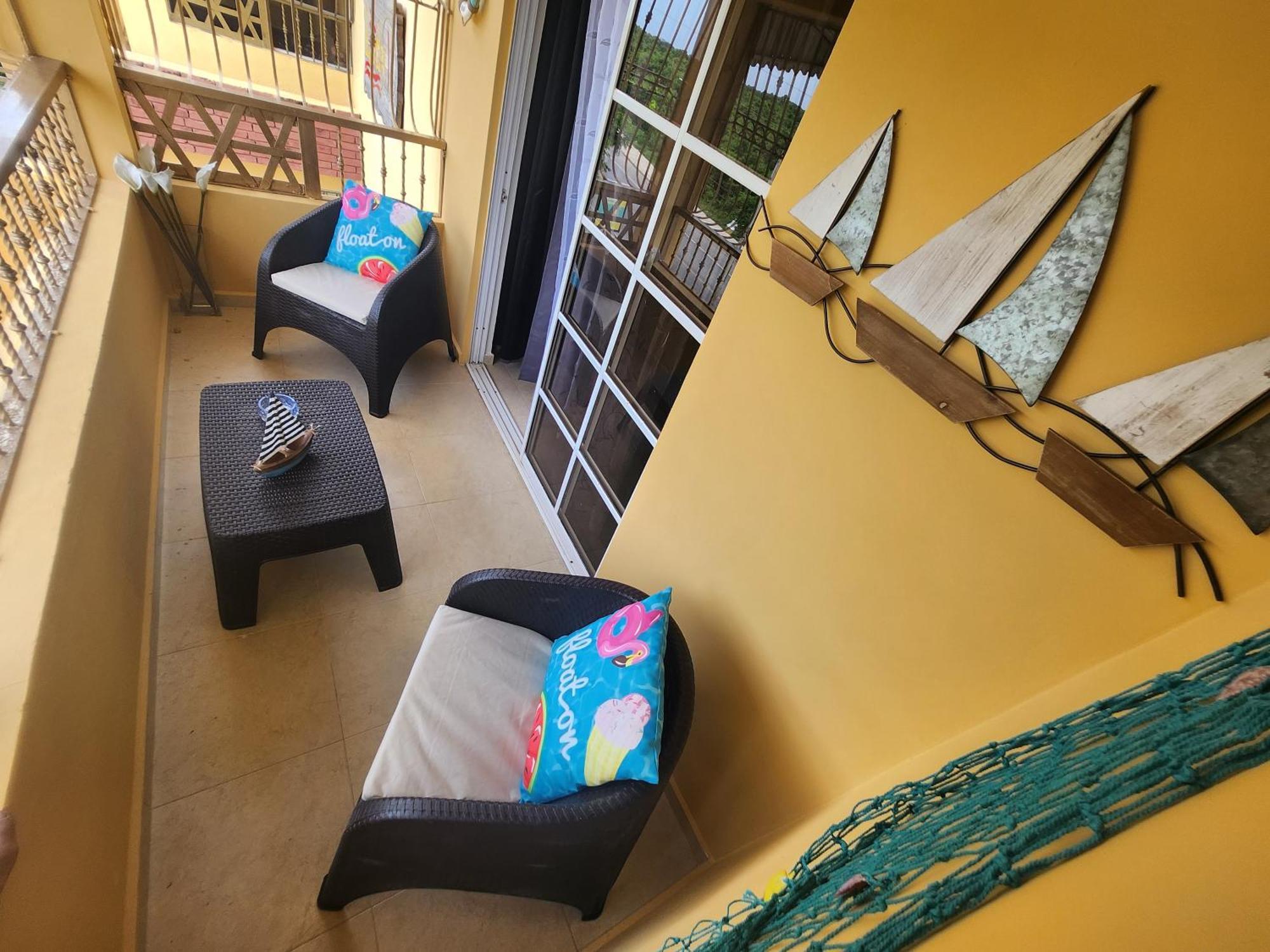 Casita Linda Larimar - 2Br Apartment With Rooftop, Bay Views, Fast Wifi, Near Beach In Barahona 外观 照片