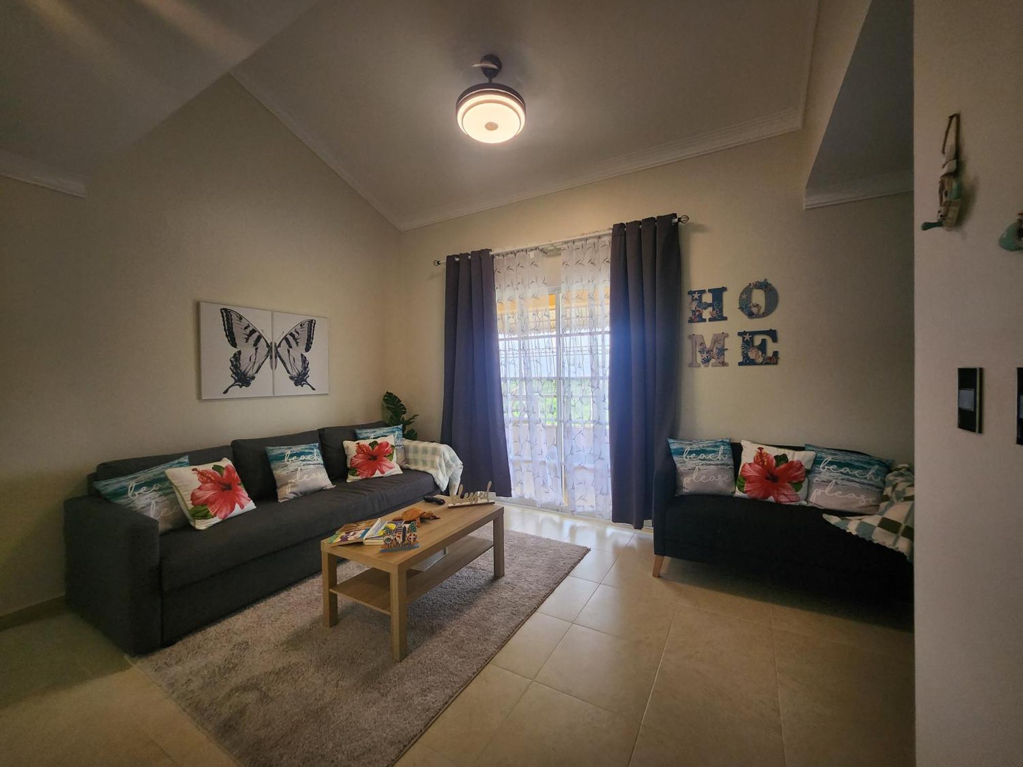 Casita Linda Larimar - 2Br Apartment With Rooftop, Bay Views, Fast Wifi, Near Beach In Barahona 外观 照片