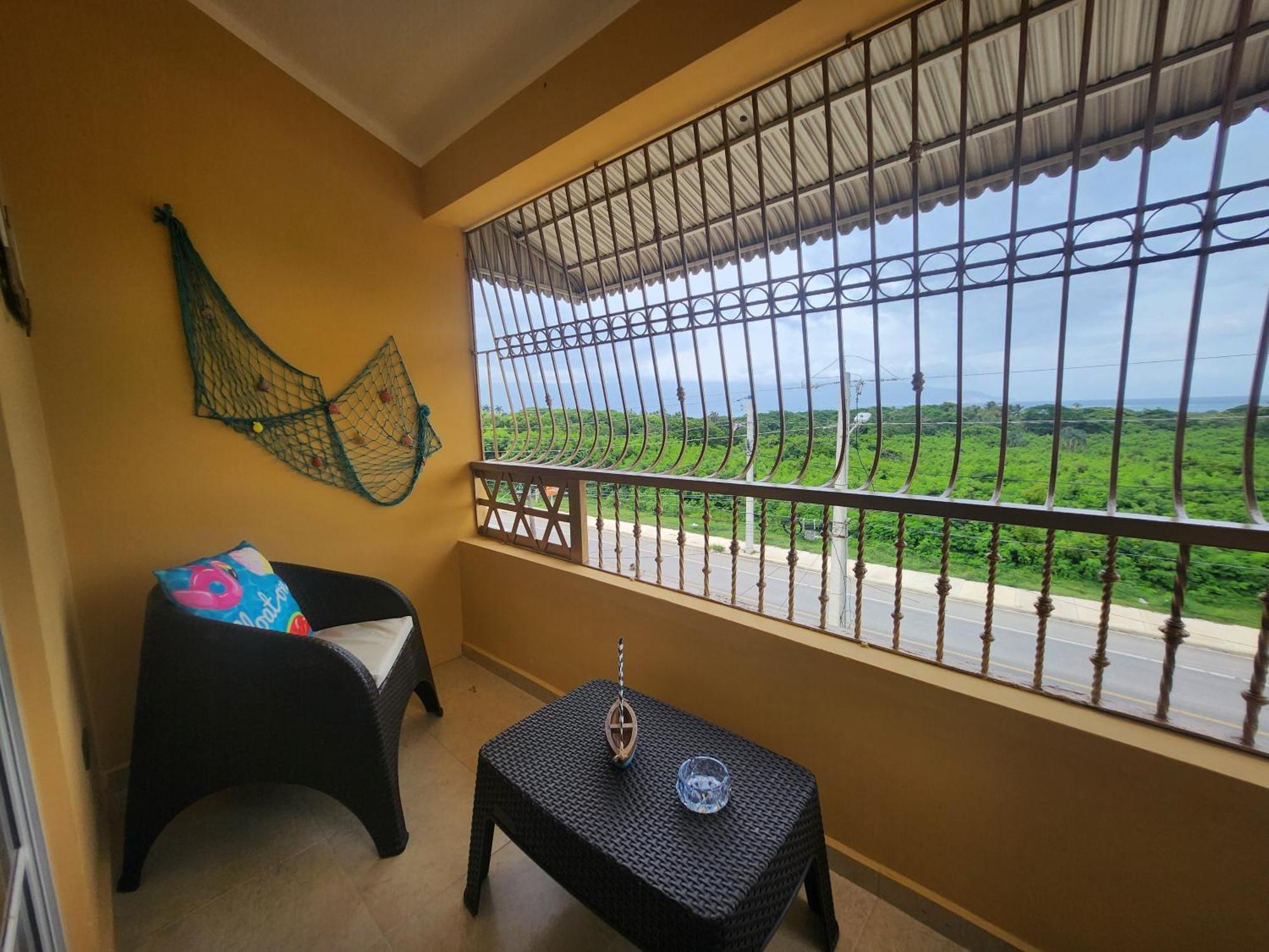 Casita Linda Larimar - 2Br Apartment With Rooftop, Bay Views, Fast Wifi, Near Beach In Barahona 外观 照片