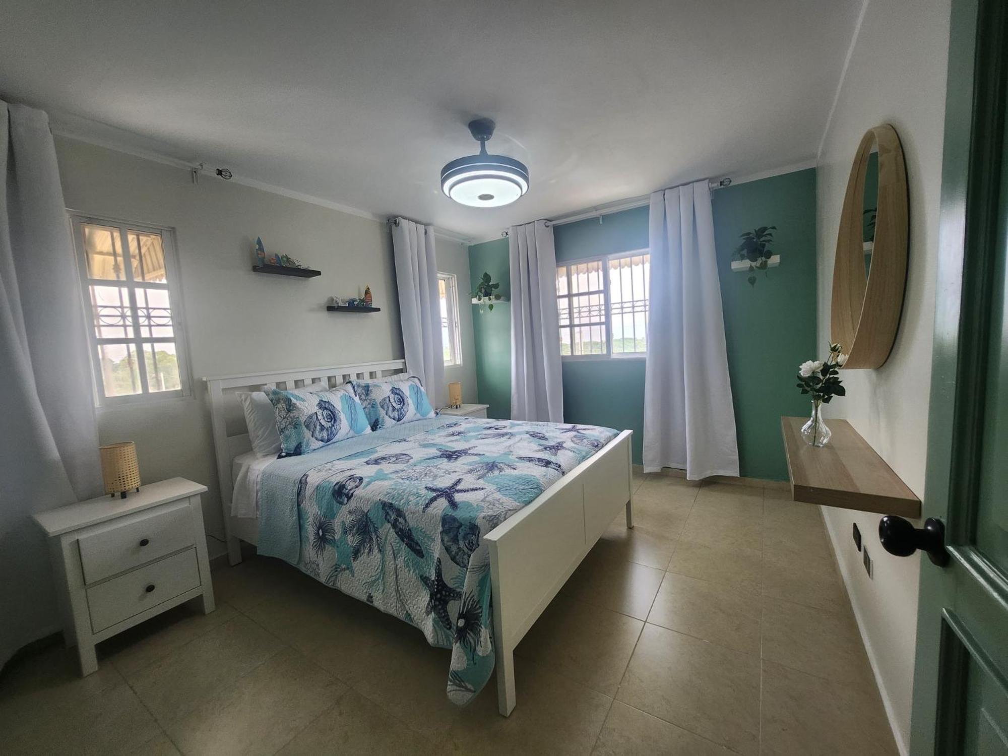 Casita Linda Larimar - 2Br Apartment With Rooftop, Bay Views, Fast Wifi, Near Beach In Barahona 外观 照片