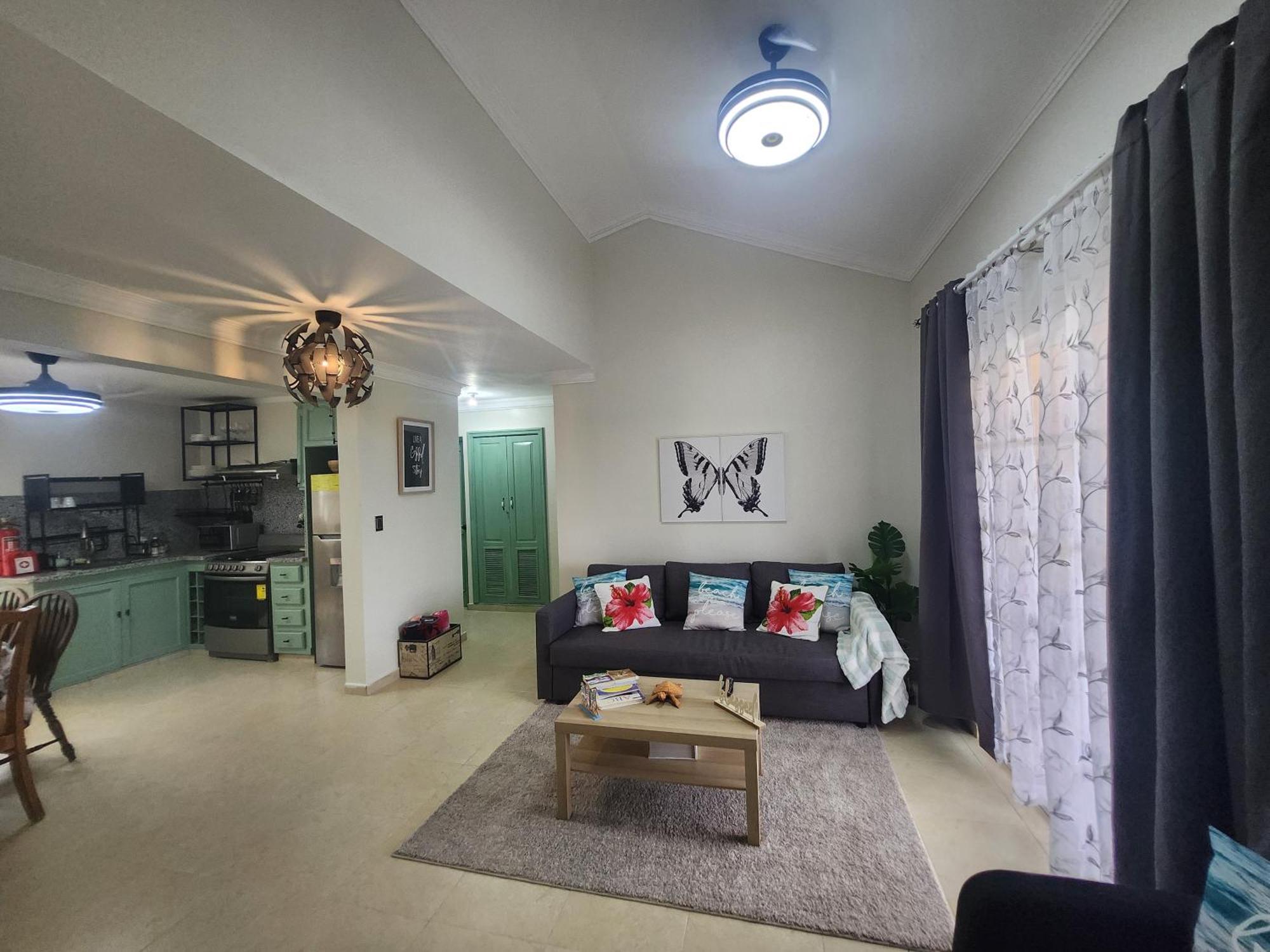 Casita Linda Larimar - 2Br Apartment With Rooftop, Bay Views, Fast Wifi, Near Beach In Barahona 外观 照片